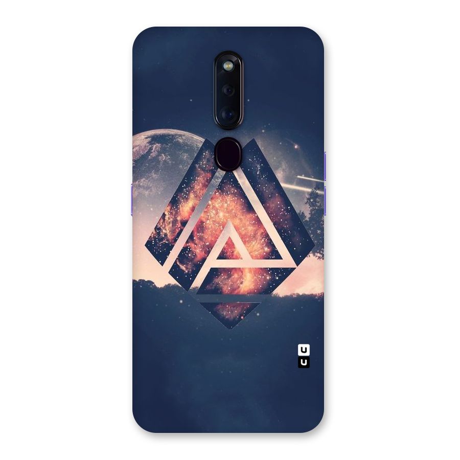 Moon Abstract Back Case for Oppo F11 Pro