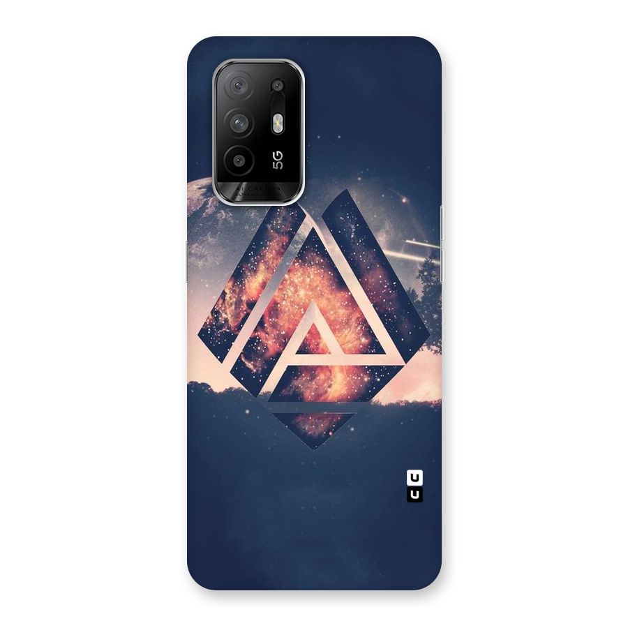 Moon Abstract Back Case for Oppo F19 Pro Plus 5G