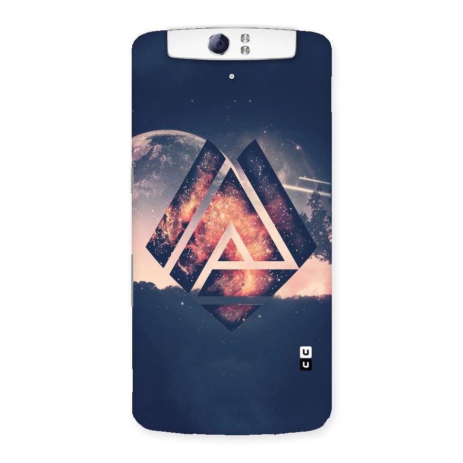 Moon Abstract Back Case for Oppo N1