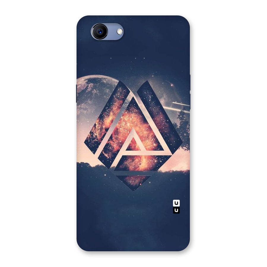 Moon Abstract Back Case for Oppo Realme 1