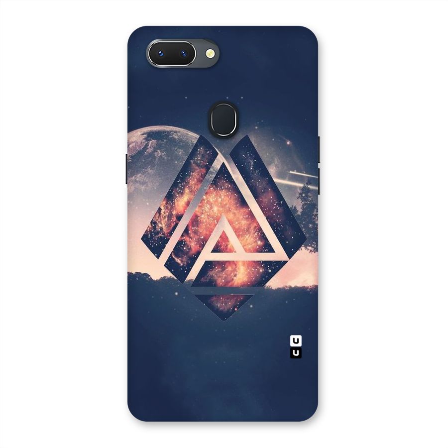 Moon Abstract Back Case for Oppo Realme 2