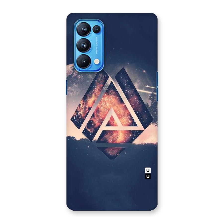 Moon Abstract Back Case for Oppo Reno5 Pro 5G