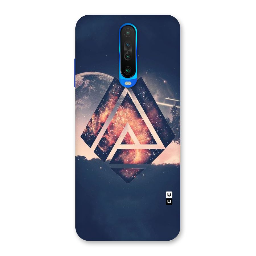 Moon Abstract Back Case for Poco X2