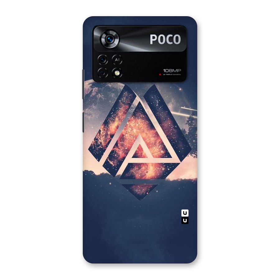 Moon Abstract Back Case for Poco X4 Pro 5G