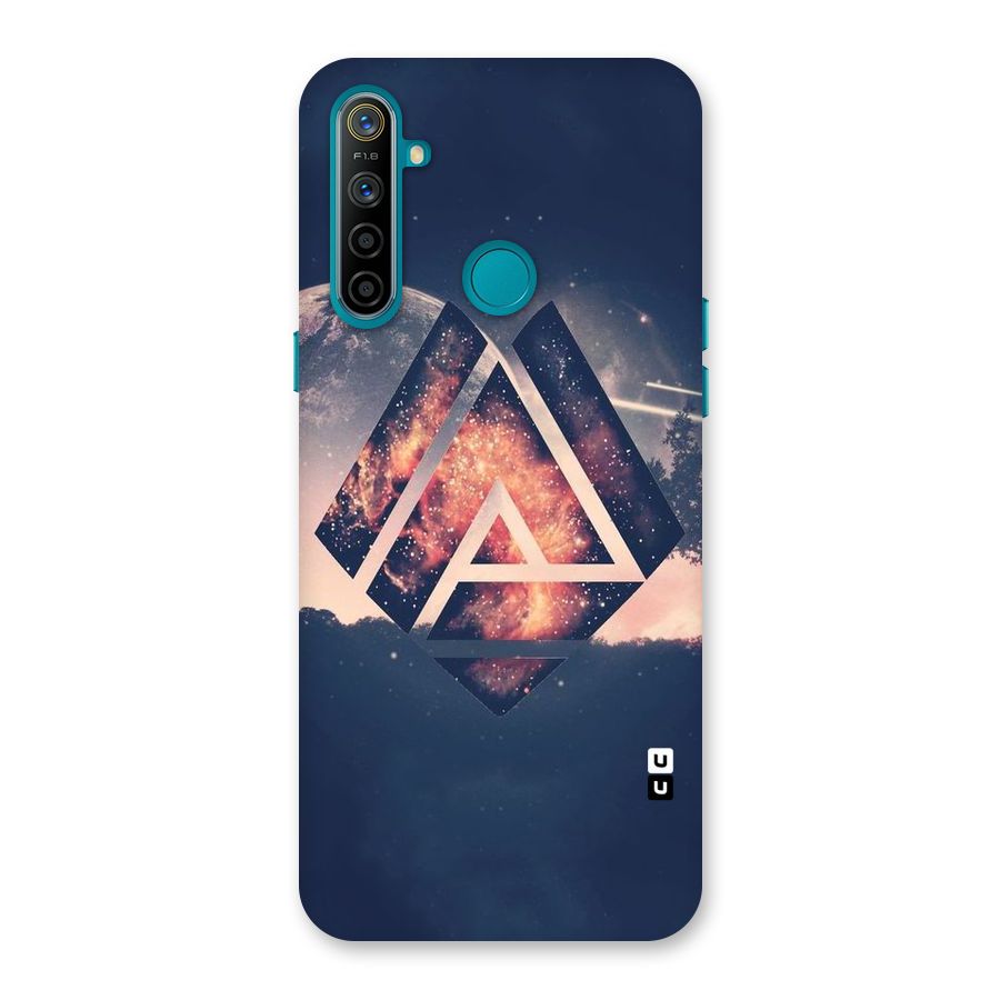 Moon Abstract Back Case for Realme 5i