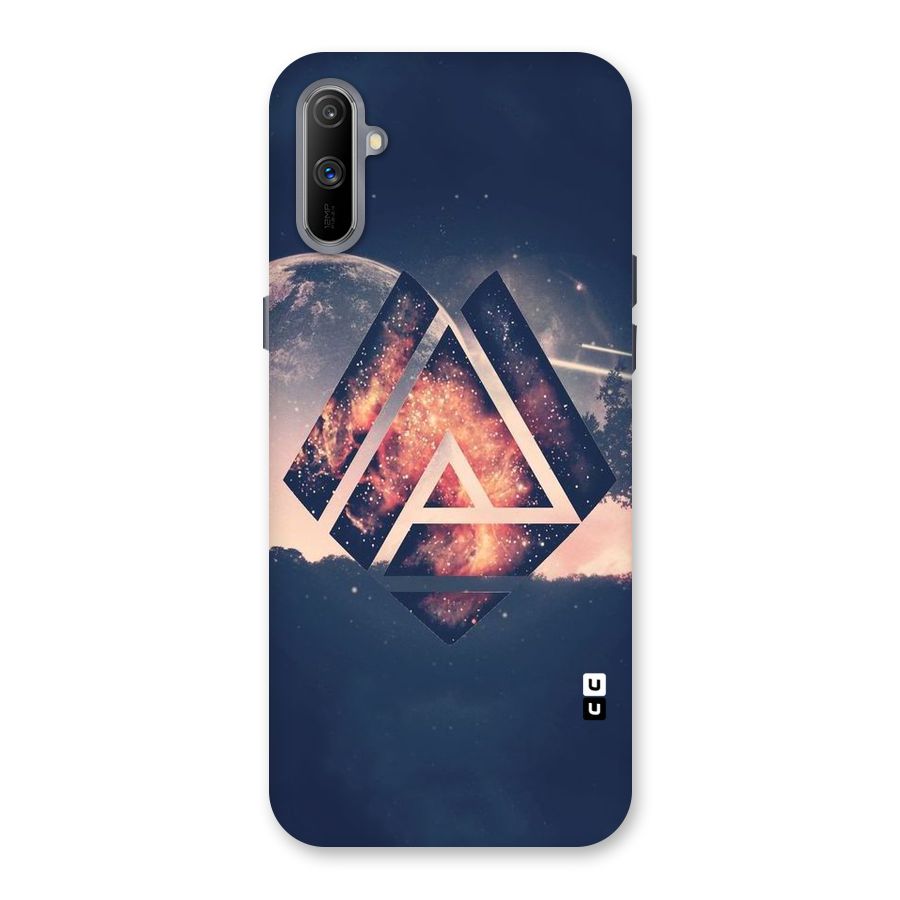 Moon Abstract Back Case for Realme C3