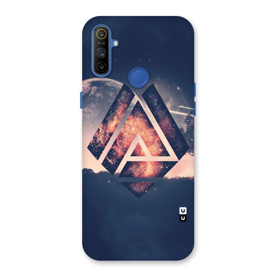 Moon Abstract Back Case for Realme Narzo 10A