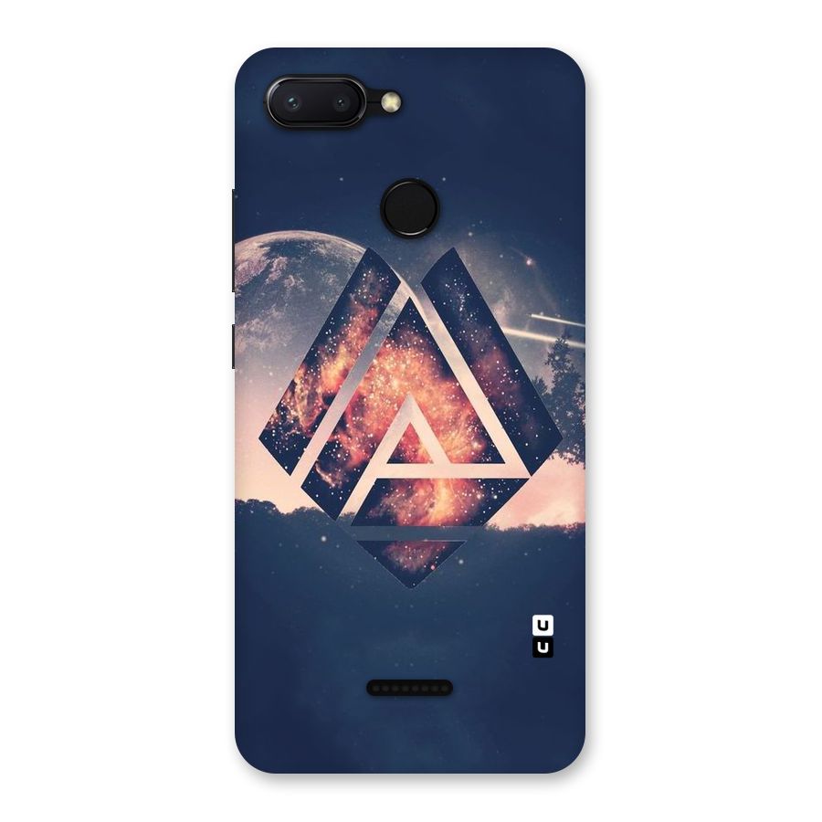 Moon Abstract Back Case for Redmi 6