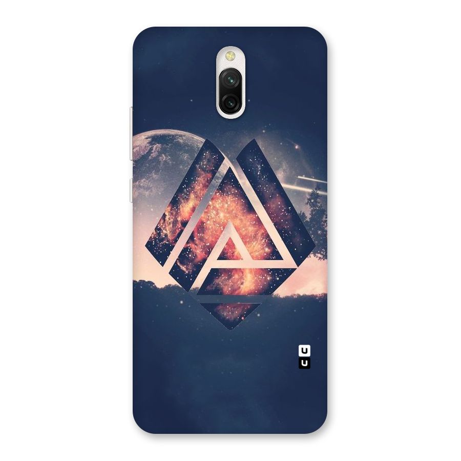 Moon Abstract Back Case for Redmi 8A Dual