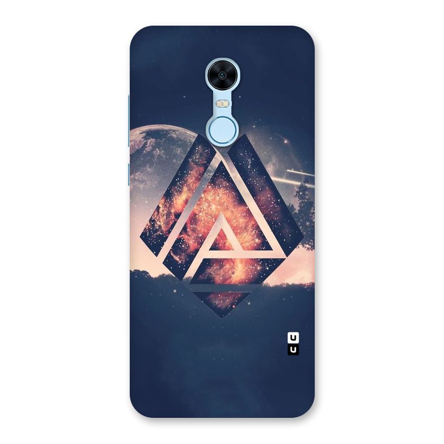 Moon Abstract Back Case for Redmi Note 5