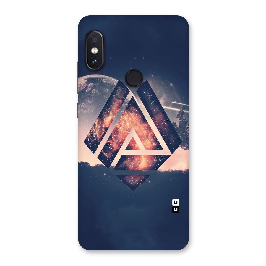Moon Abstract Back Case for Redmi Note 5 Pro