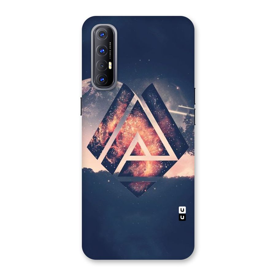 Moon Abstract Back Case for Reno3 Pro