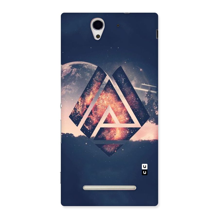 Moon Abstract Back Case for Sony Xperia C3