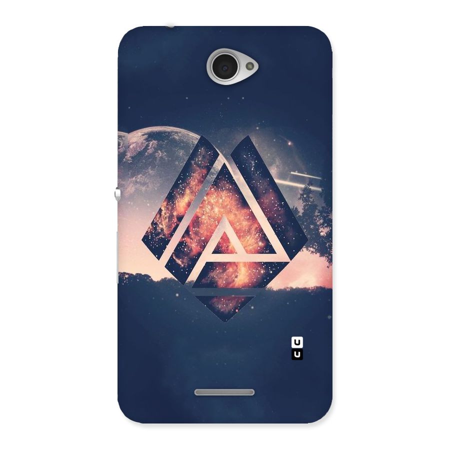 Moon Abstract Back Case for Sony Xperia E4