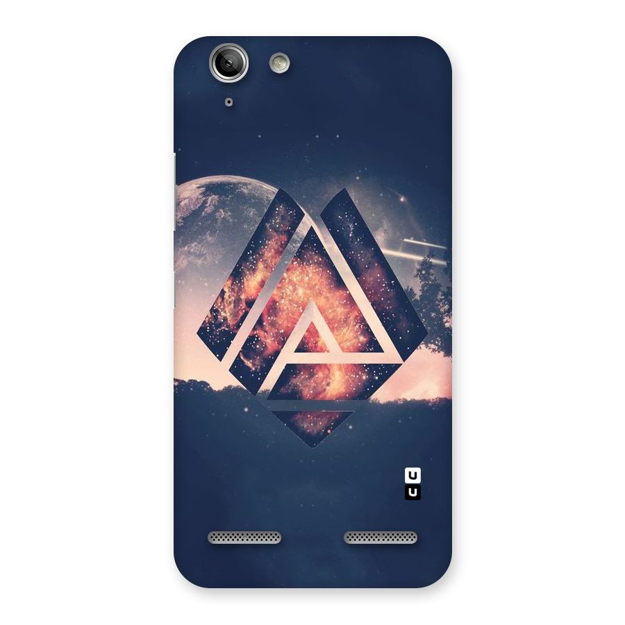 Moon Abstract Back Case for Vibe K5 Plus