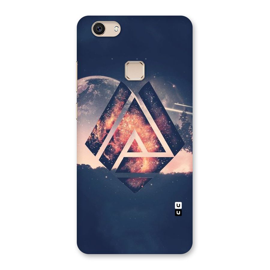 Moon Abstract Back Case for Vivo V7