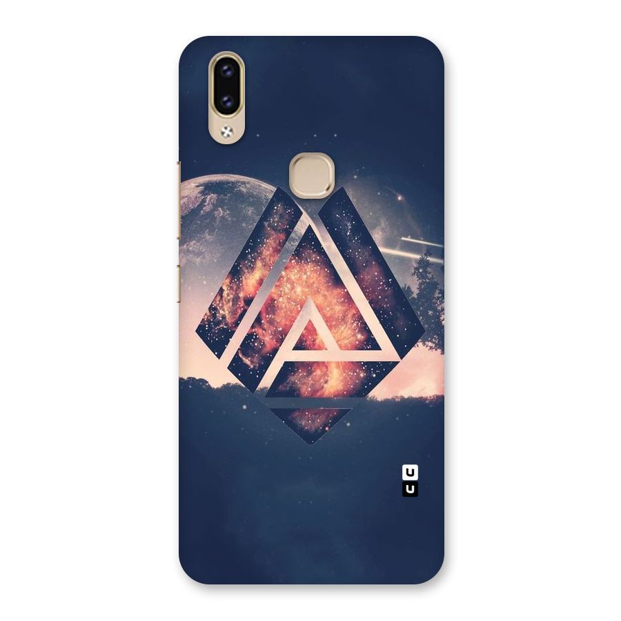 Moon Abstract Back Case for Vivo V9 Youth