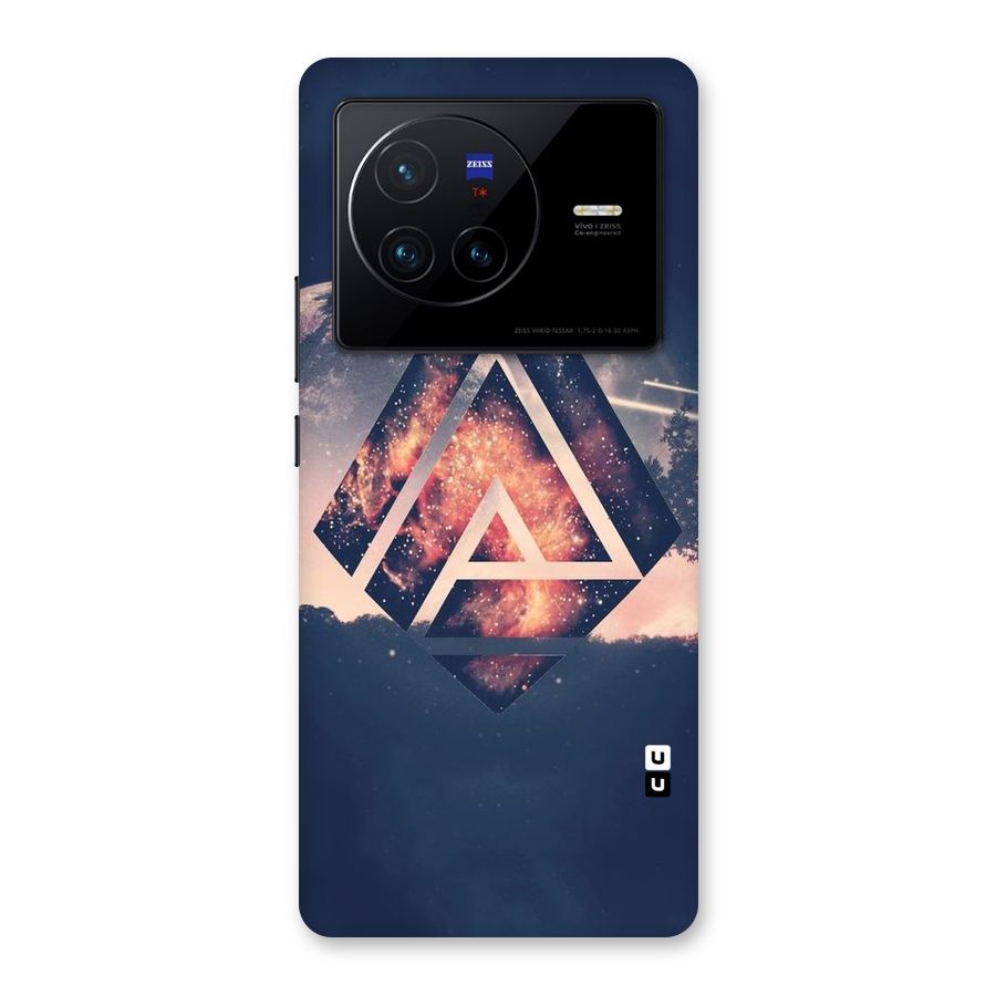 Moon Abstract Back Case for Vivo X80