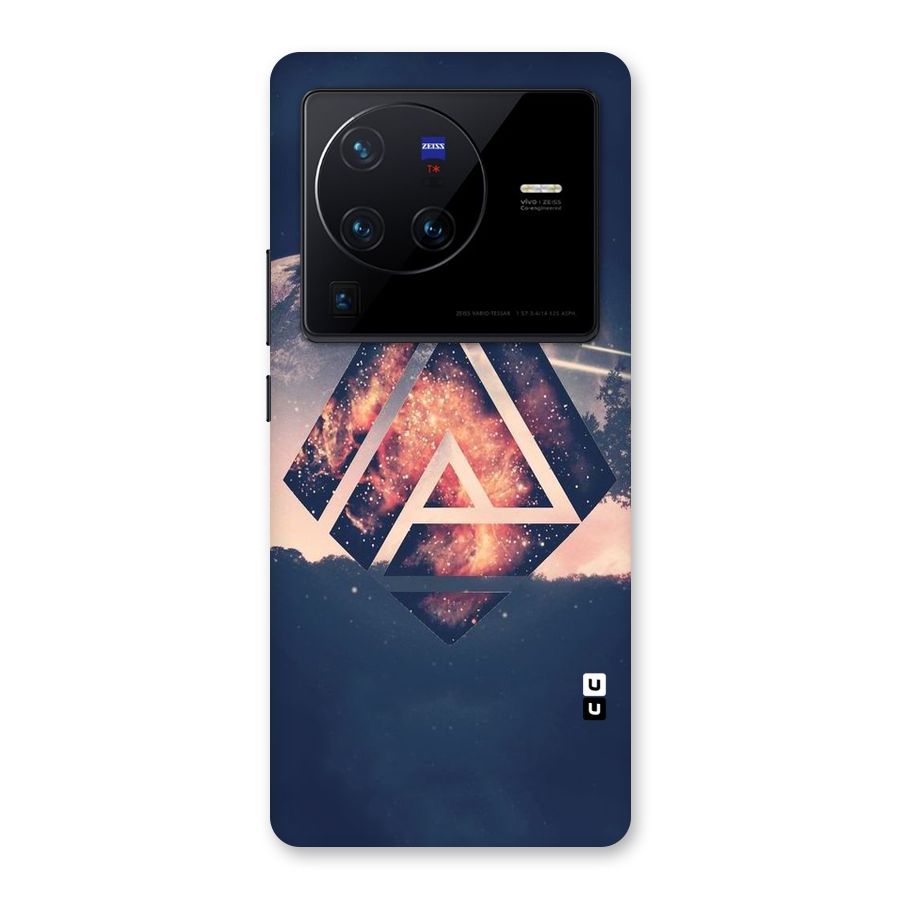 Moon Abstract Back Case for Vivo X80 Pro