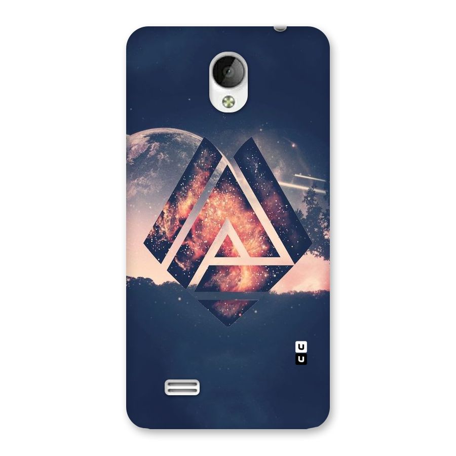 Moon Abstract Back Case for Vivo Y21