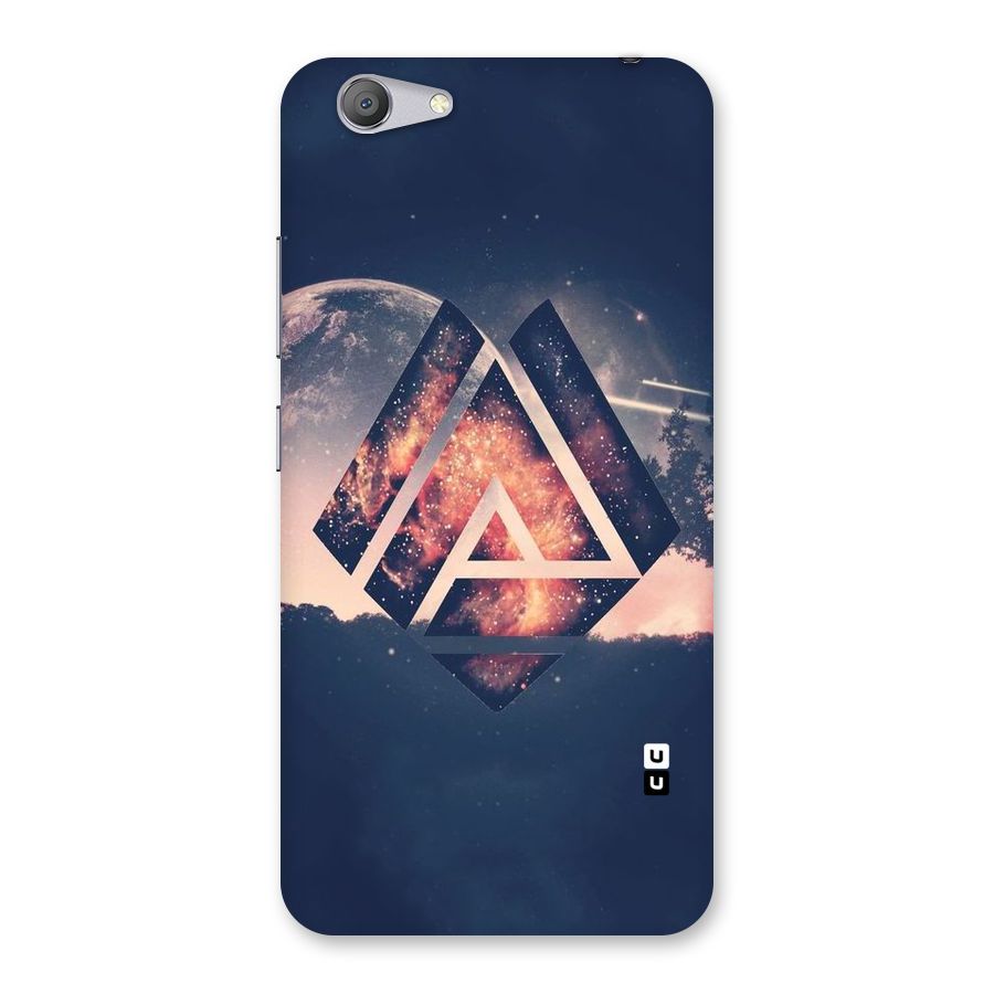 Moon Abstract Back Case for Vivo Y53