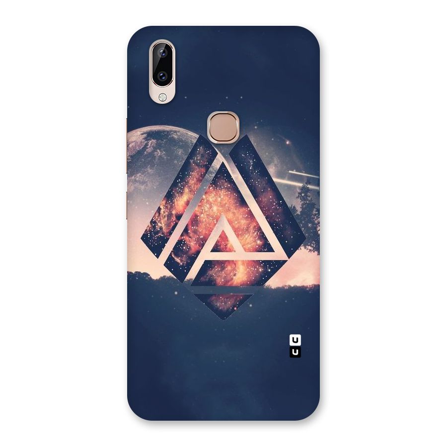 Moon Abstract Back Case for Vivo Y83 Pro
