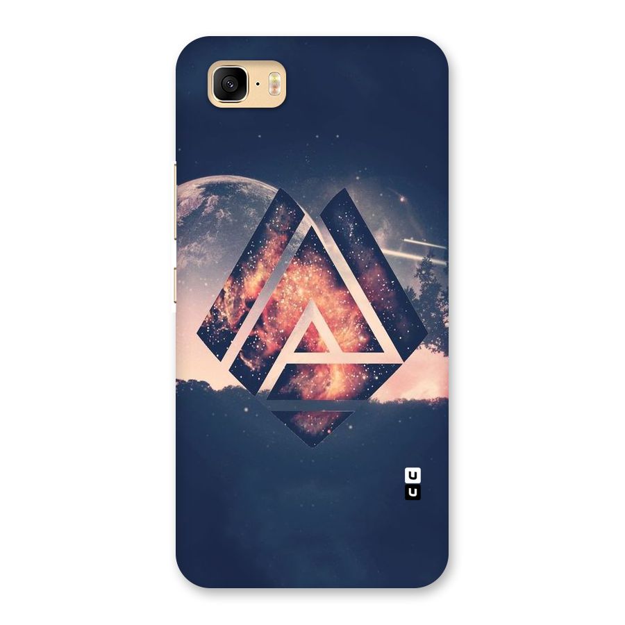Moon Abstract Back Case for Zenfone 3s Max