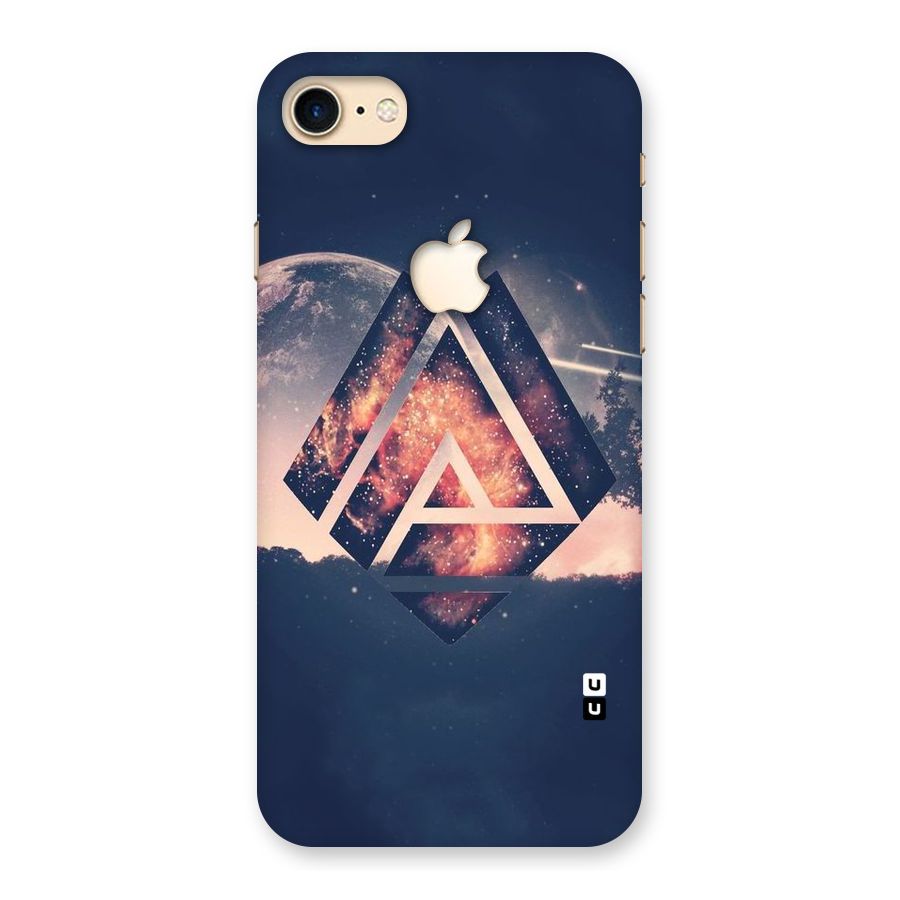 Moon Abstract Back Case for iPhone 7 Apple Cut