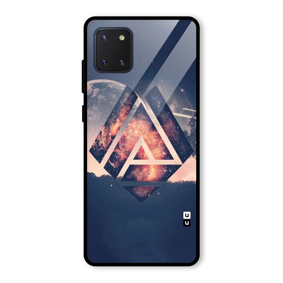 Moon Abstract Glass Back Case for Galaxy Note 10 Lite