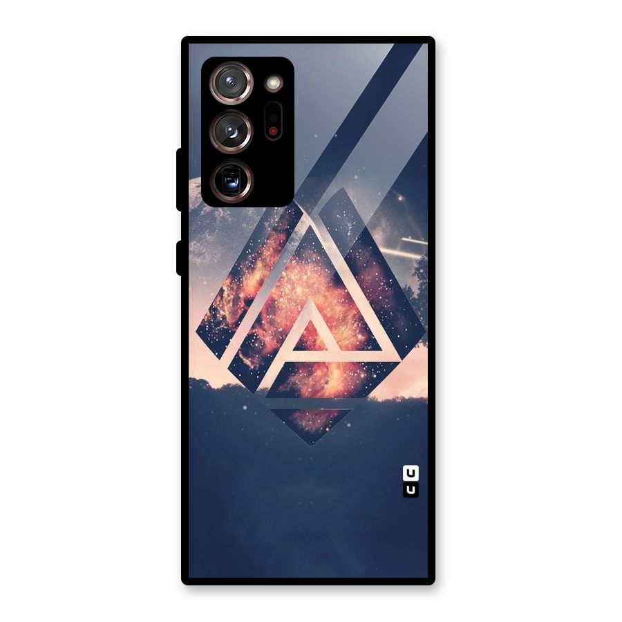 Moon Abstract Glass Back Case for Galaxy Note 20 Ultra 5G