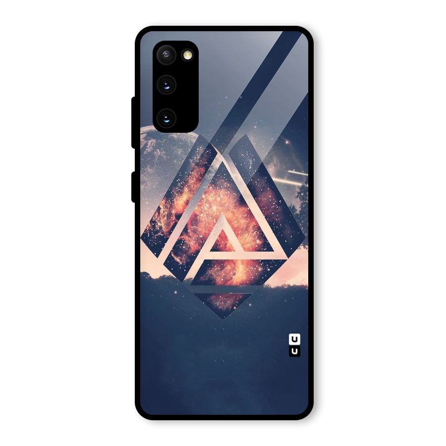Moon Abstract Glass Back Case for Galaxy S20 FE 5G
