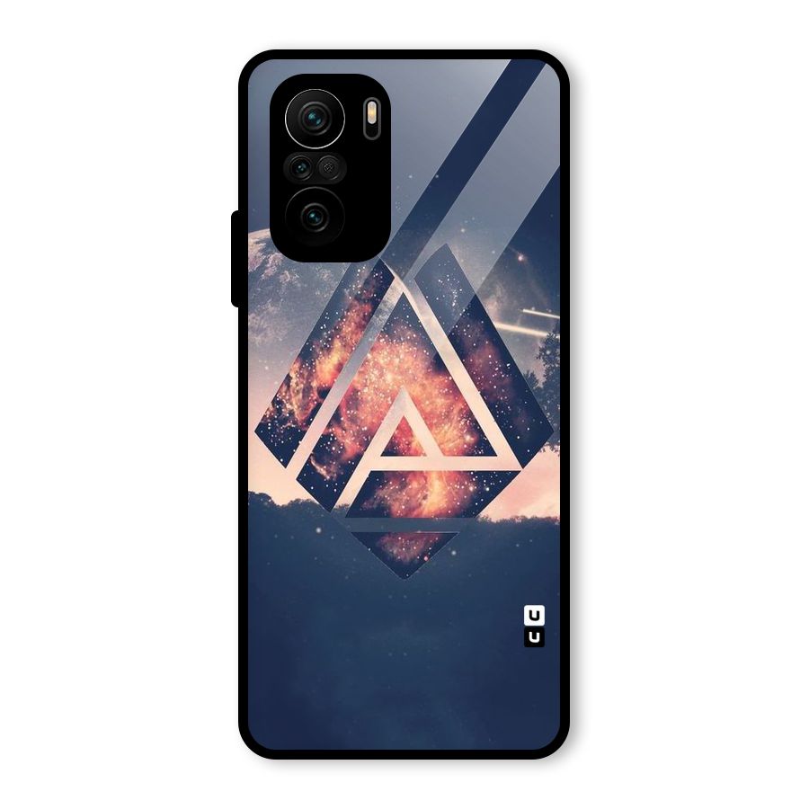 Moon Abstract Glass Back Case for Mi 11x