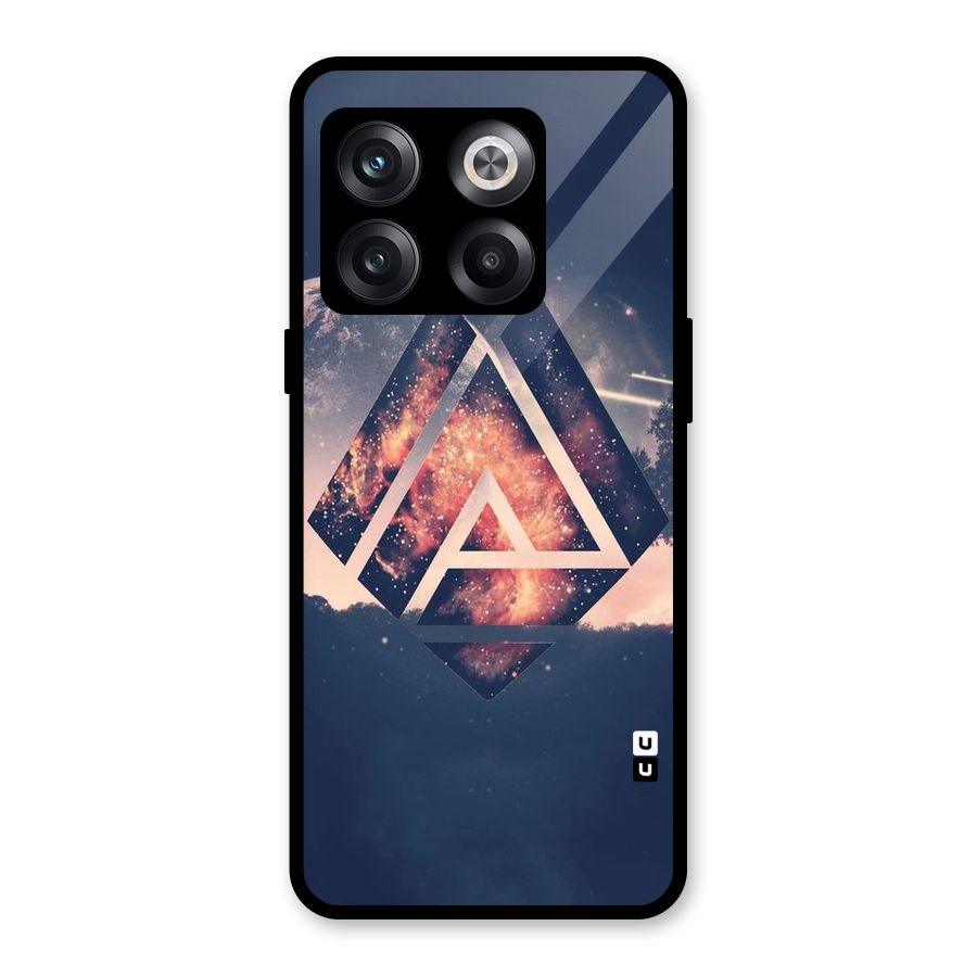 Moon Abstract Glass Back Case for OnePlus 10T