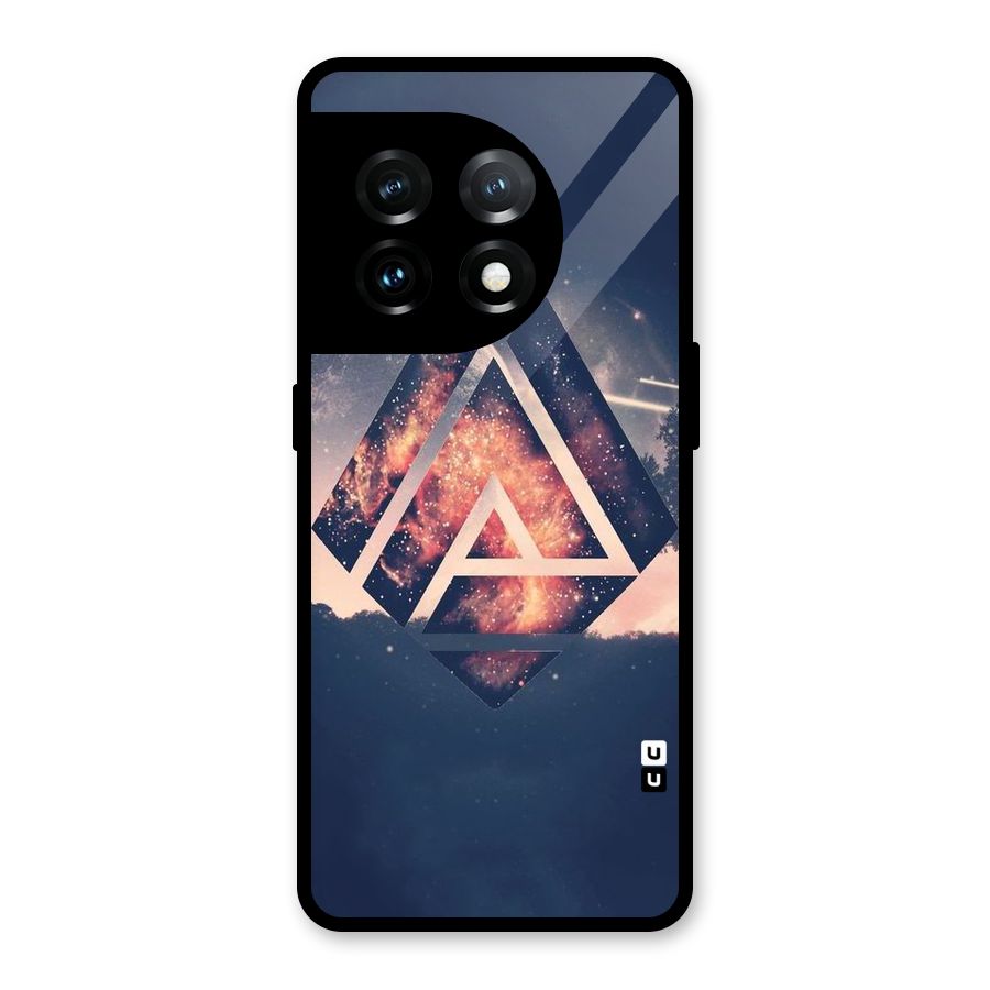 Moon Abstract Glass Back Case for OnePlus 11