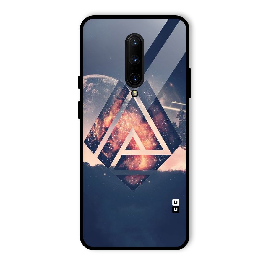 Moon Abstract Glass Back Case for OnePlus 7 Pro