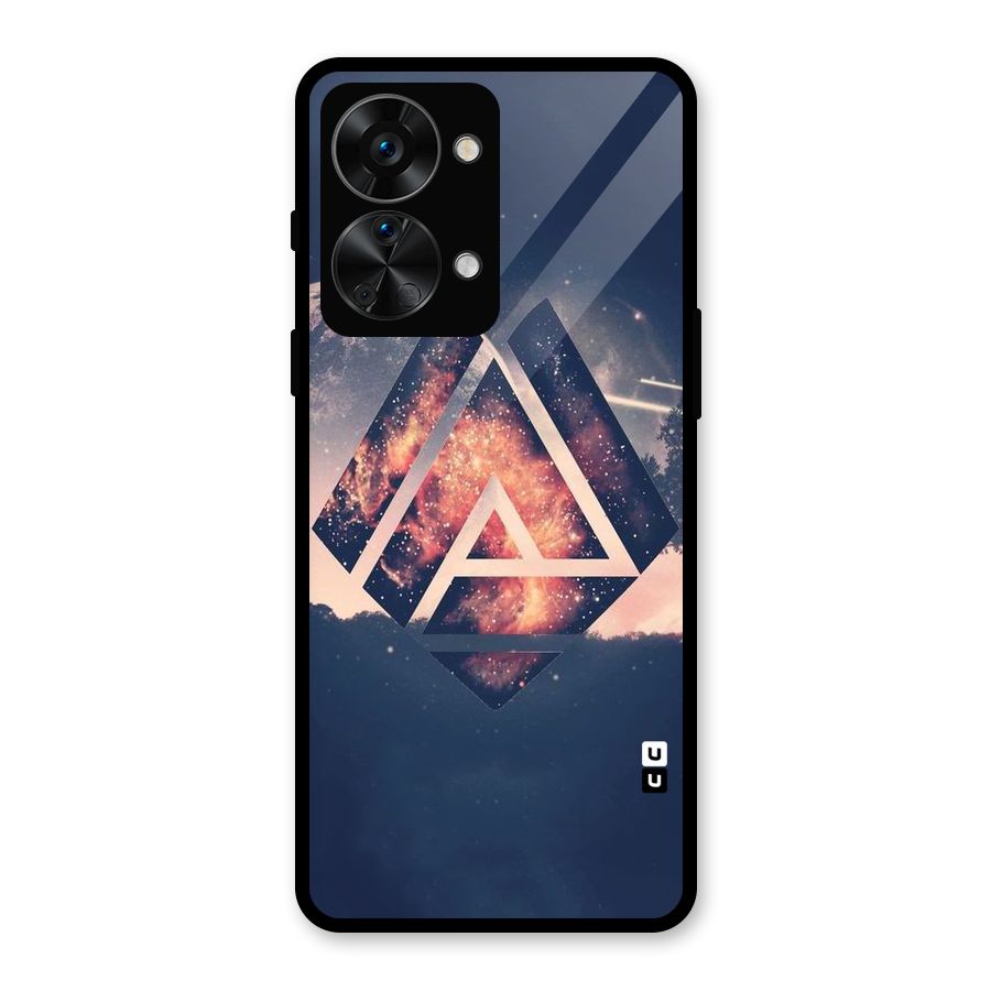 Moon Abstract Glass Back Case for OnePlus Nord 2T