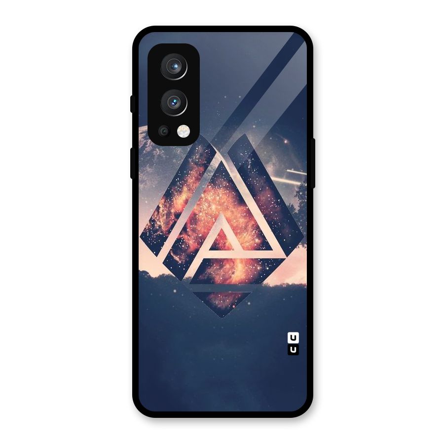 Moon Abstract Glass Back Case for OnePlus Nord 2 5G