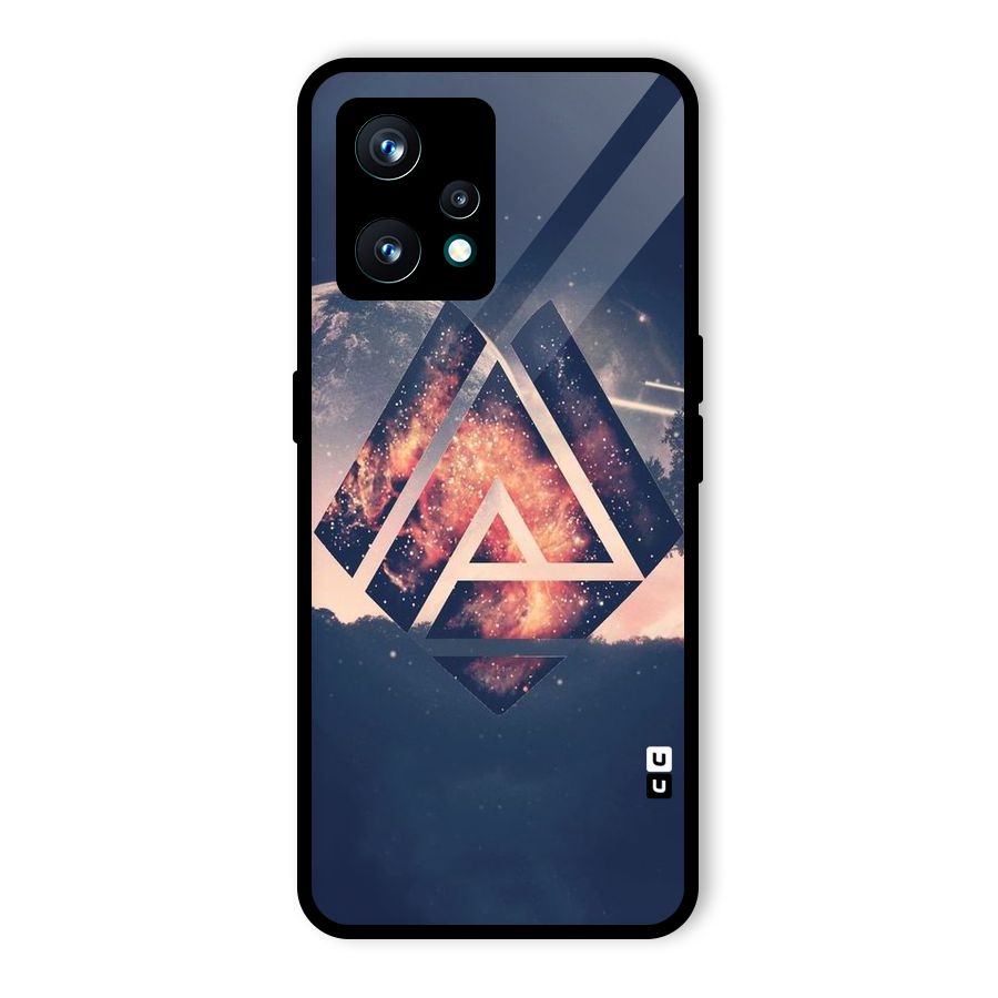 Moon Abstract Glass Back Case for Realme 9 Pro Plus 5G