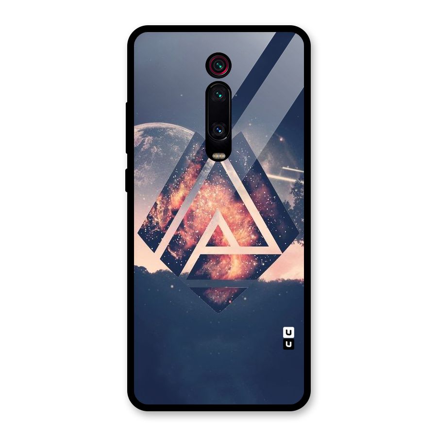 Moon Abstract Glass Back Case for Redmi K20 Pro