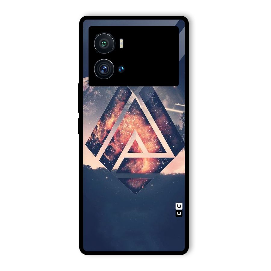Moon Abstract Glass Back Case for Vivo iQOO 9 Pro