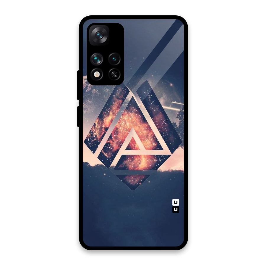 Moon Abstract Glass Back Case for Xiaomi 11i HyperCharge 5G