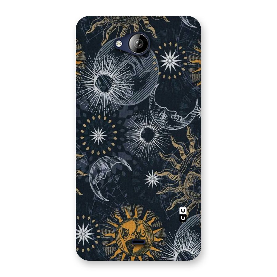 Moon And Sun Back Case for Canvas Play Q355