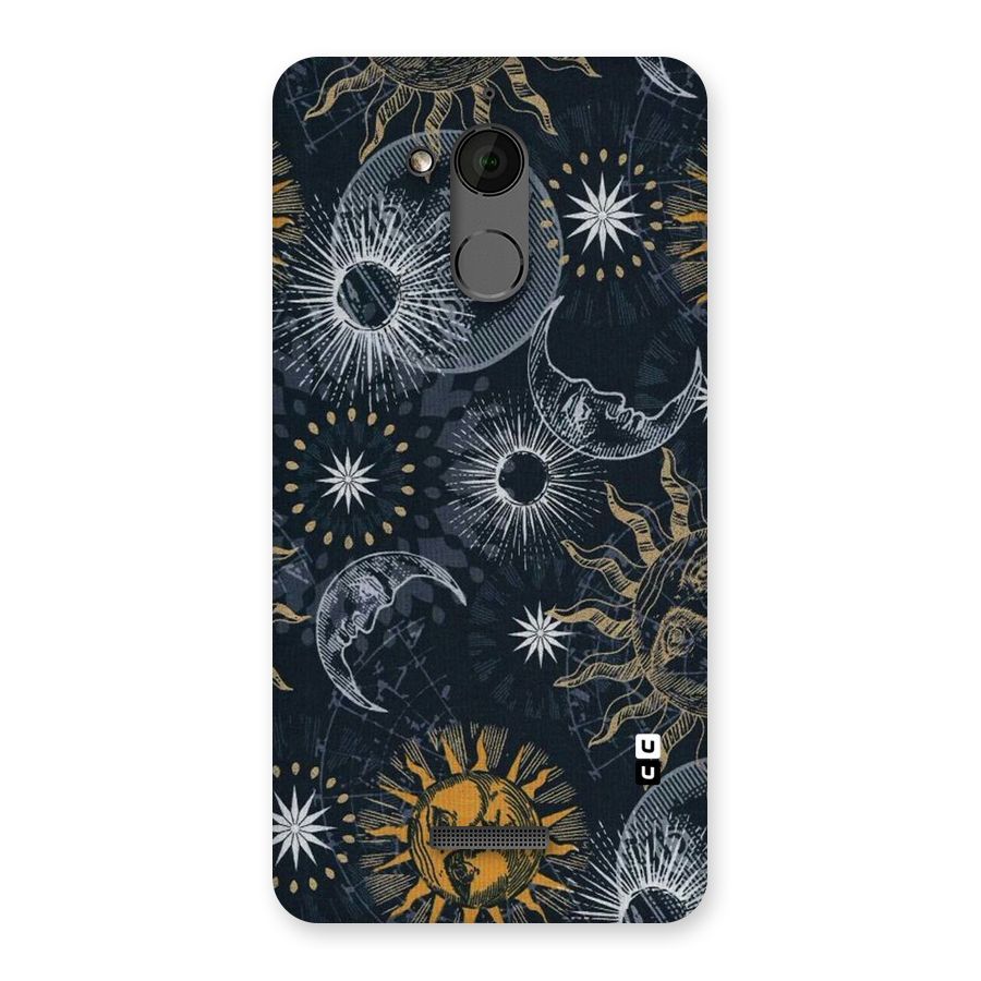 Moon And Sun Back Case for Coolpad Note 5