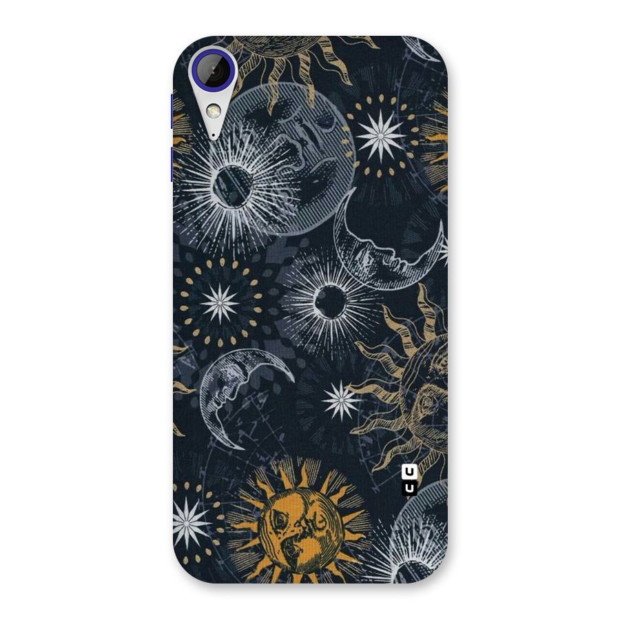 Moon And Sun Back Case for Desire 830
