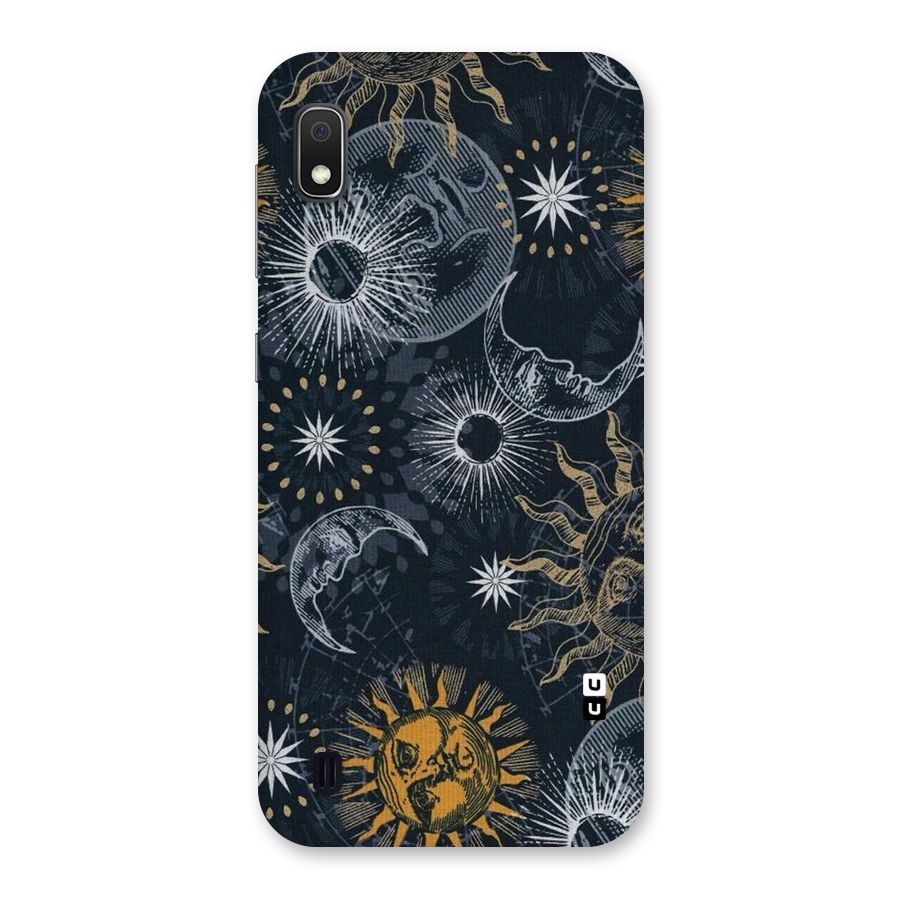 Moon And Sun Back Case for Galaxy A10