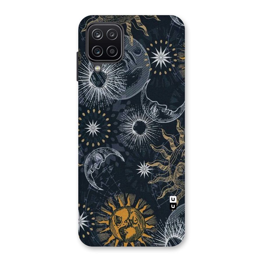Moon And Sun Back Case for Galaxy A12