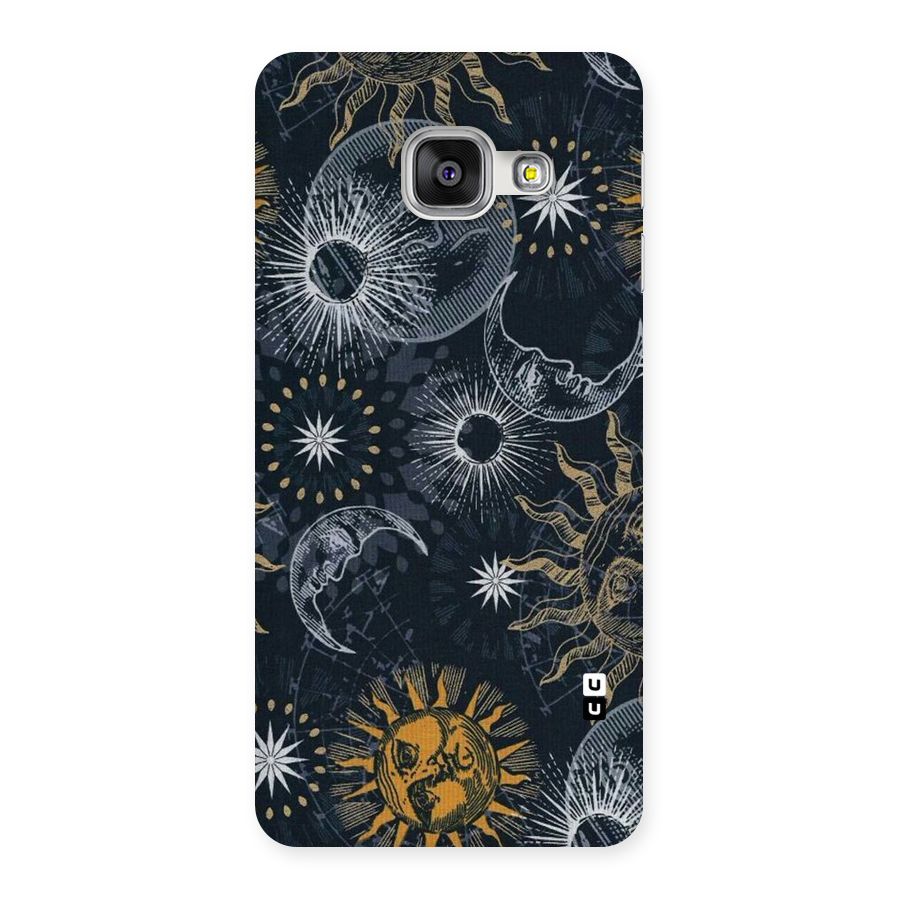 Moon And Sun Back Case for Galaxy A3 2016