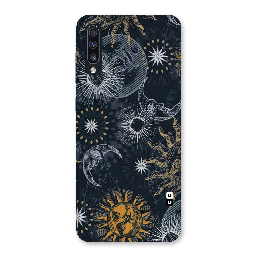 Moon And Sun Back Case for Galaxy A70