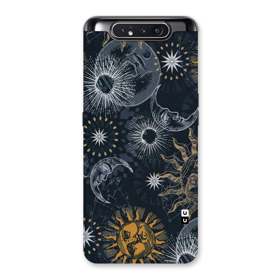 Moon And Sun Back Case for Galaxy A80