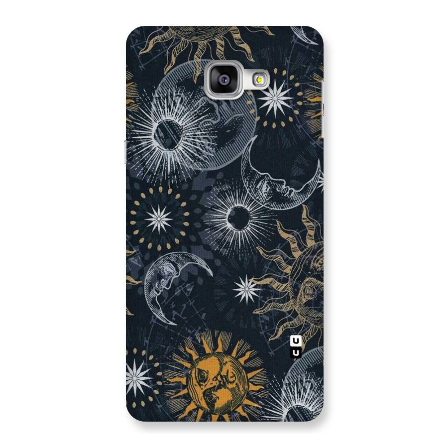 Moon And Sun Back Case for Galaxy A9